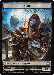 Hero (0004) // Food Double-Sided Token [FINAL FANTASY Tokens] | Pegasus Games WI