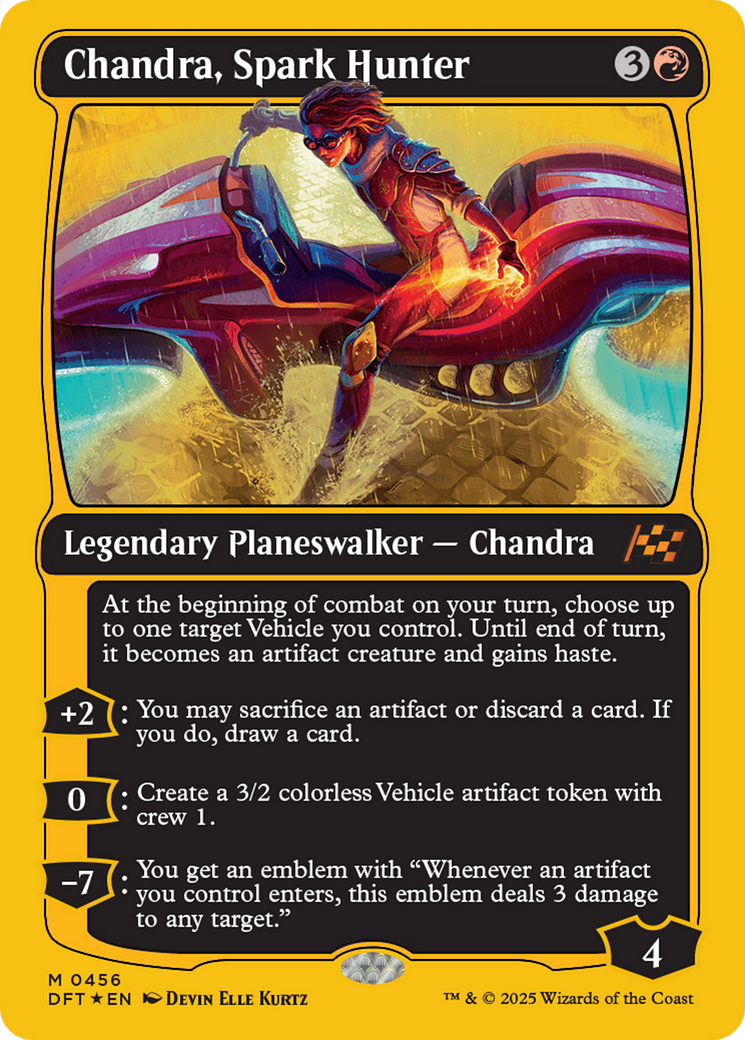 Chandra, Spark Hunter (First-Place Foil) [Aetherdrift] | Pegasus Games WI