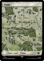 Plains (0714) (Surge Foil) [The Lord of the Rings: Tales of Middle-Earth] | Pegasus Games WI