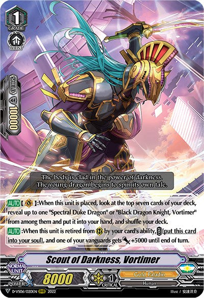 Scout of Darkness, Vortimer (D-VS06/020EN) [V Clan Collection Vol.6] | Pegasus Games WI