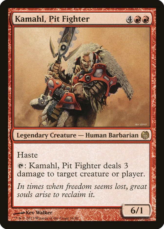 Kamahl, Pit Fighter [Duel Decks: Heroes vs. Monsters] | Pegasus Games WI