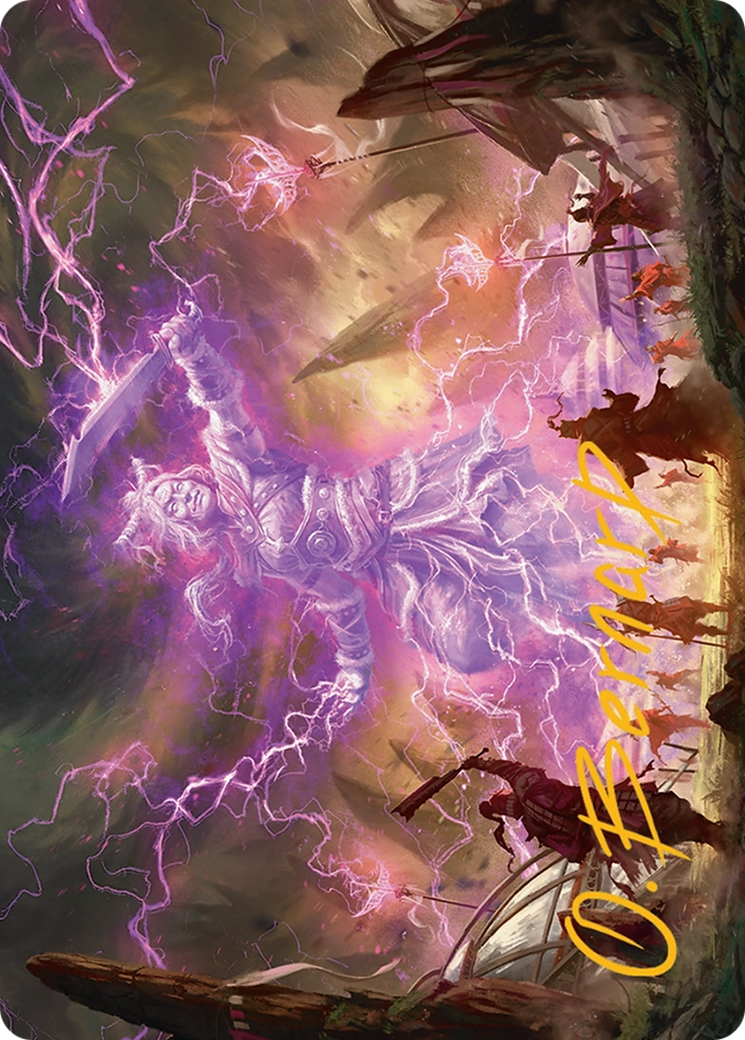 Smile at Death Art Card (4/54) [Tarkir: Dragonstorm Art Series] | Pegasus Games WI