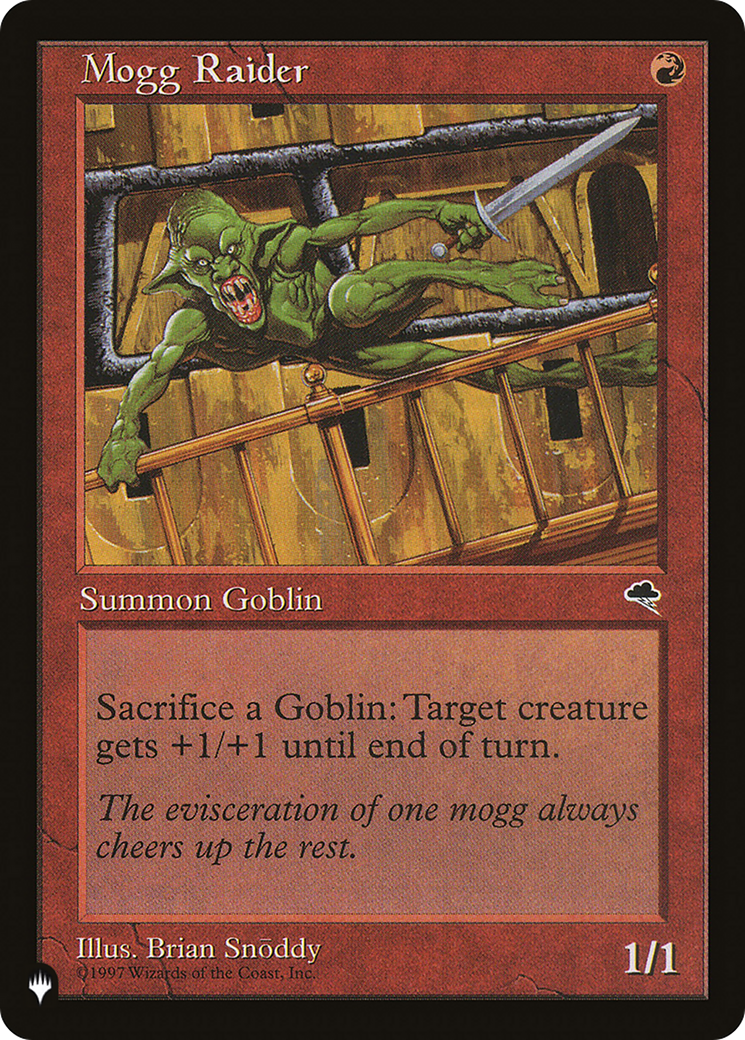 Mogg Raider [The List] | Pegasus Games WI