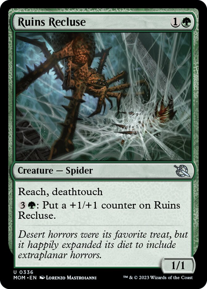 Ruins Recluse [March of the Machine] | Pegasus Games WI
