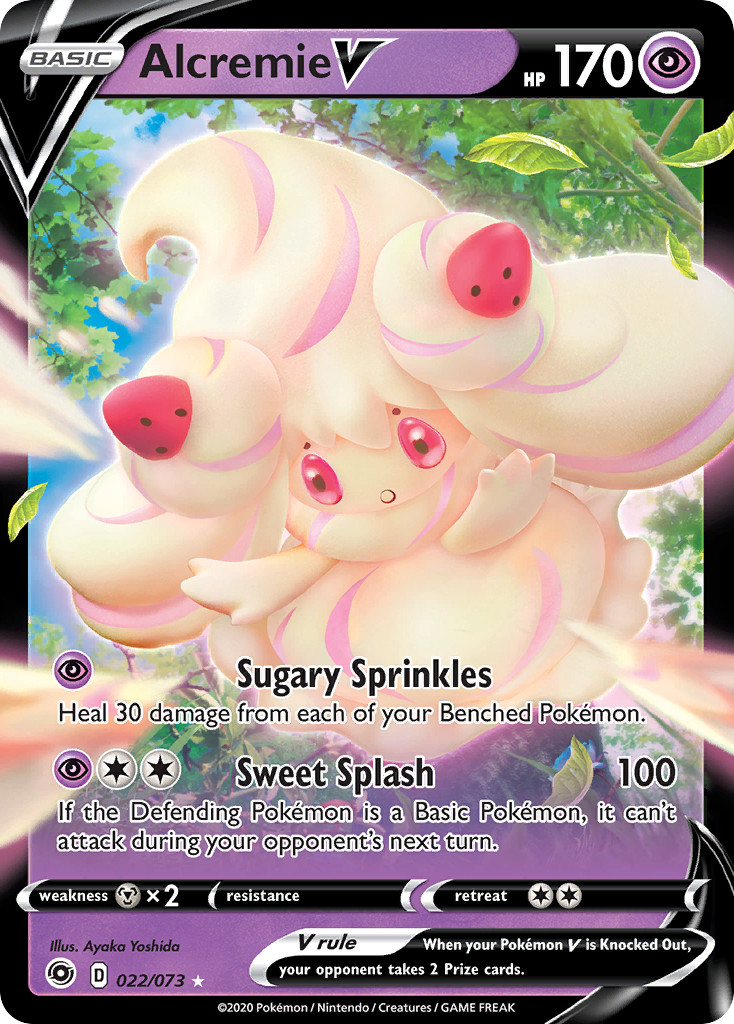 Alcremie V (022/073) [Sword & Shield: Champion's Path] | Pegasus Games WI