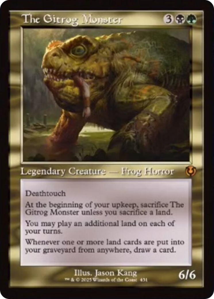 The Gitrog Monster (Retro Frame) [Innistrad Remastered] | Pegasus Games WI