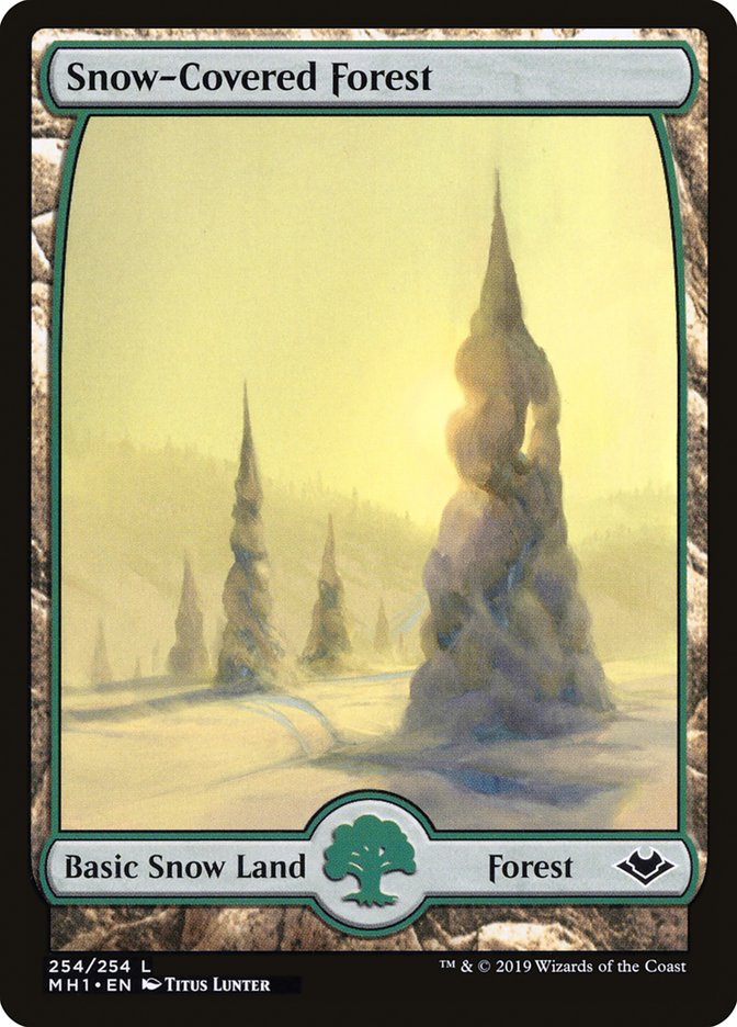 Snow-Covered Forest [Modern Horizons] | Pegasus Games WI