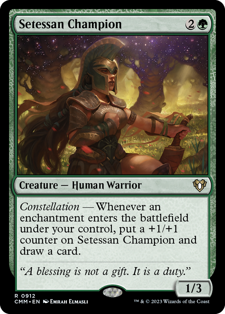 Setessan Champion [Commander Masters] | Pegasus Games WI