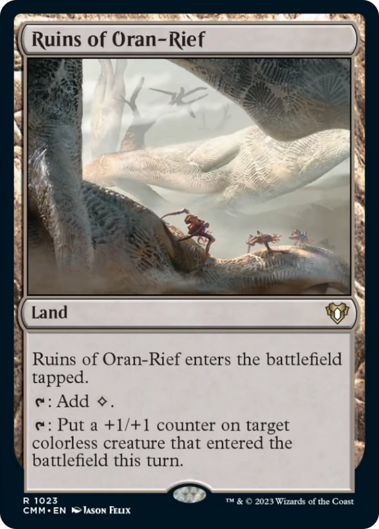 Ruins of Oran-Rief [Commander Masters] | Pegasus Games WI