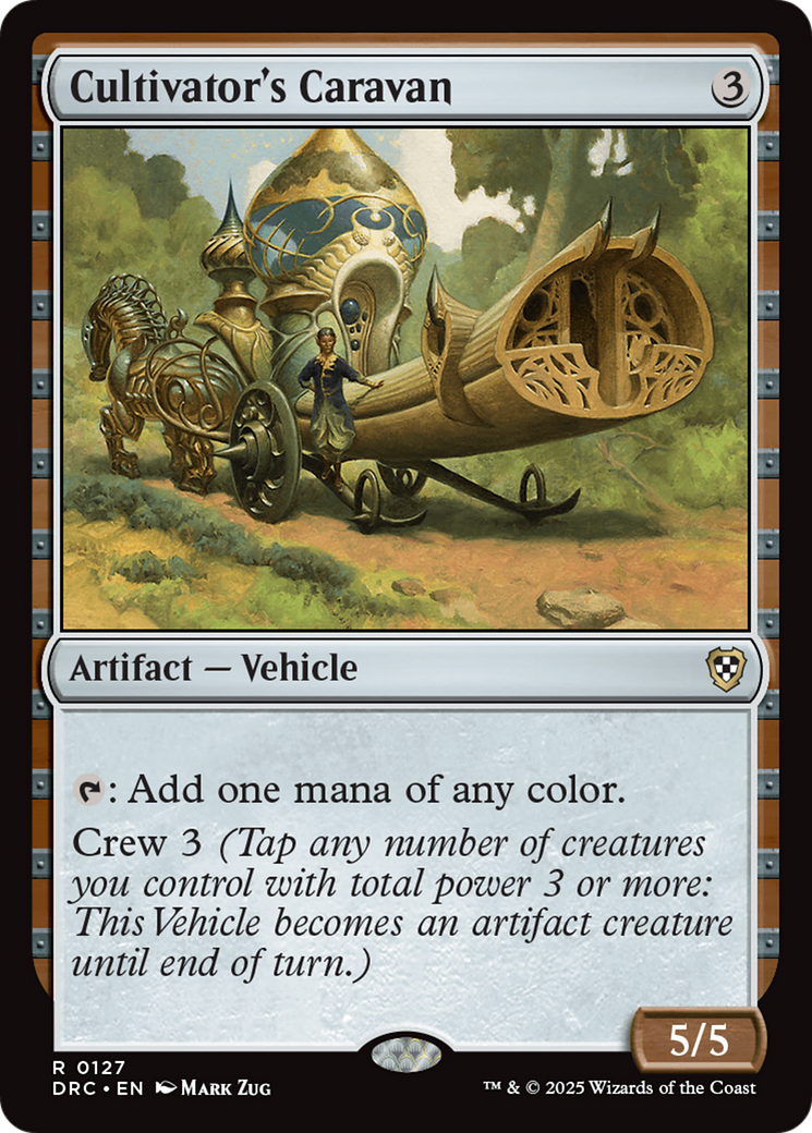 Cultivator's Caravan [Aetherdrift Commander] | Pegasus Games WI