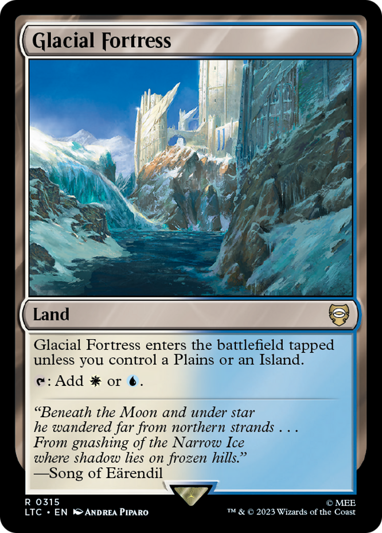 Glacial Fortress [The Lord of the Rings: Tales of Middle-Earth Commander] | Pegasus Games WI
