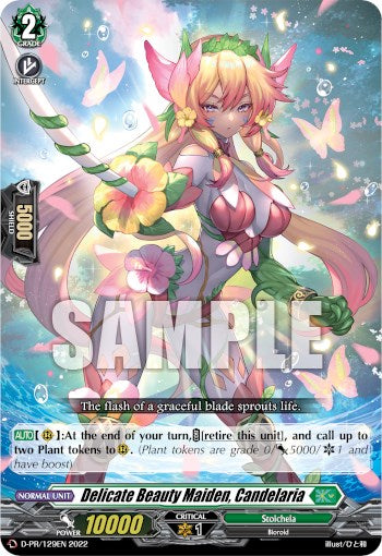 Delicate Beauty Maiden, Candelaria (D-PR/129EN) [D Promo Cards] | Pegasus Games WI