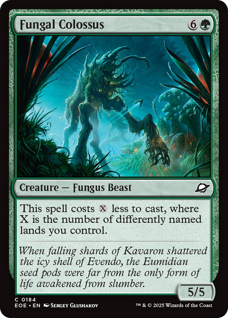 Fungal Colossus [Edge of Eternities] | Pegasus Games WI