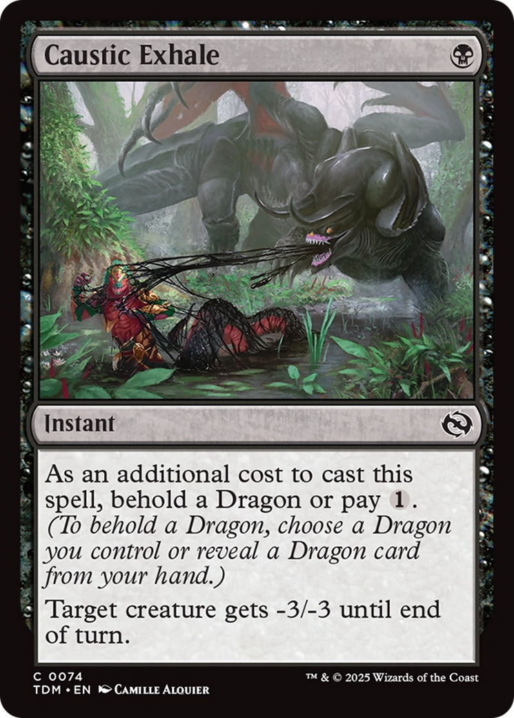 Caustic Exhale [Tarkir: Dragonstorm] | Pegasus Games WI
