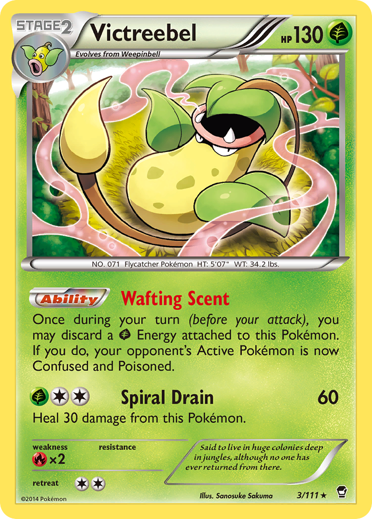 Victreebel (3/111) [XY: Furious Fists] | Pegasus Games WI