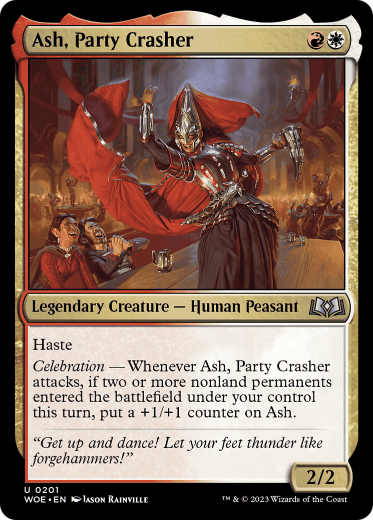 Ash, Party Crasher [Wilds of Eldraine] | Pegasus Games WI