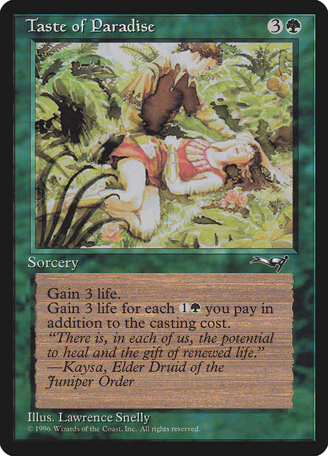 Taste of Paradise (Red Attire) [Alliances] | Pegasus Games WI