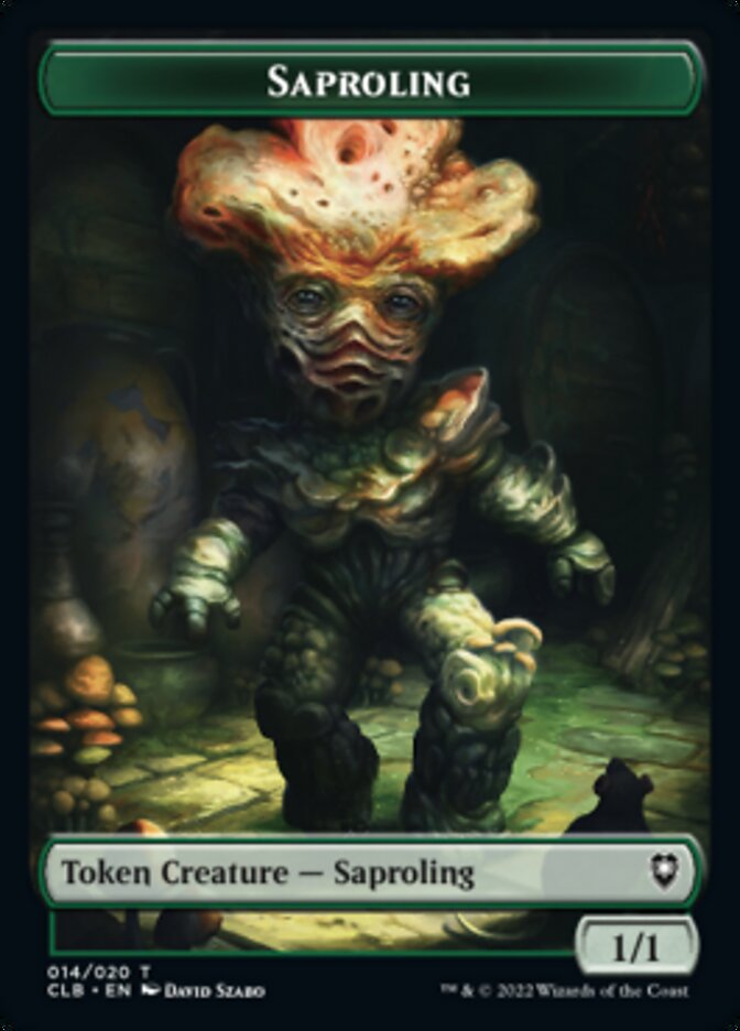 Saproling Token [Commander Legends: Battle for Baldur's Gate Tokens] | Pegasus Games WI