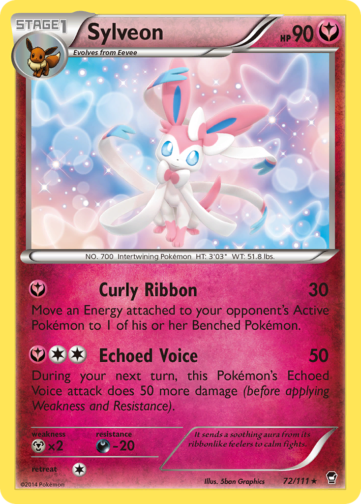 Sylveon (72/111) [XY: Furious Fists] | Pegasus Games WI
