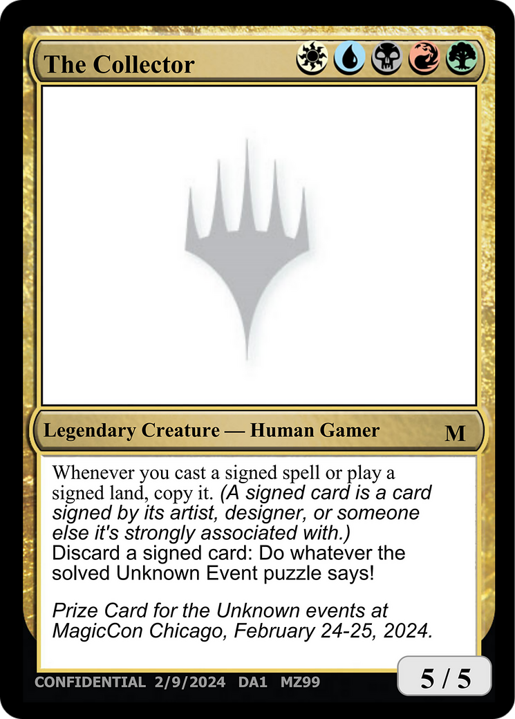 The Collector [Unknown Event] | Pegasus Games WI