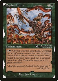 Squirrel Farm (Oversized) [Oversize Cards] | Pegasus Games WI