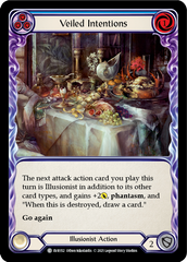 Veiled Intentions (Blue) [EVR152] (Everfest)  1st Edition Rainbow Foil | Pegasus Games WI