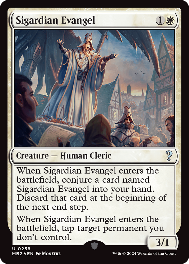 Sigardian Evangel [Mystery Booster 2] | Pegasus Games WI