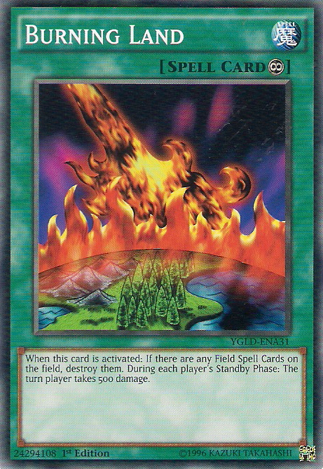 Burning Land [YGLD-ENA31] Common | Pegasus Games WI