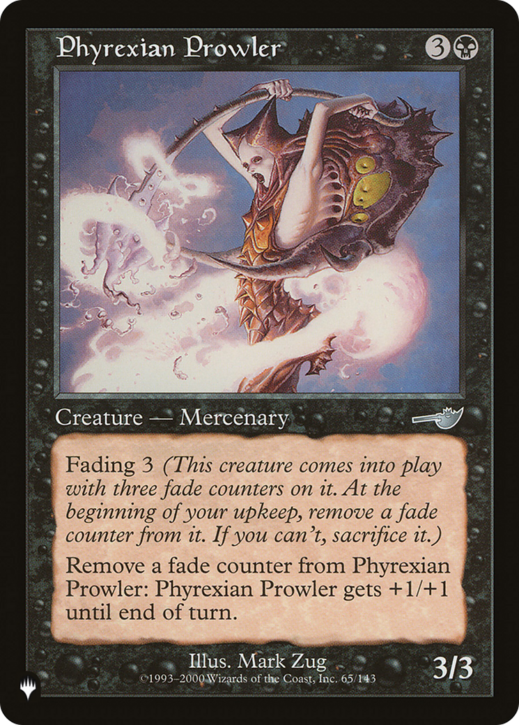 Phyrexian Prowler [The List] | Pegasus Games WI