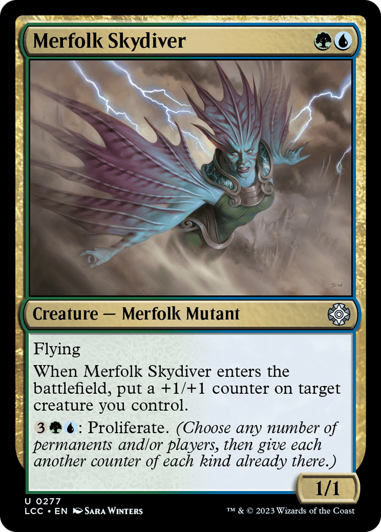 Merfolk Skydiver [The Lost Caverns of Ixalan Commander] | Pegasus Games WI