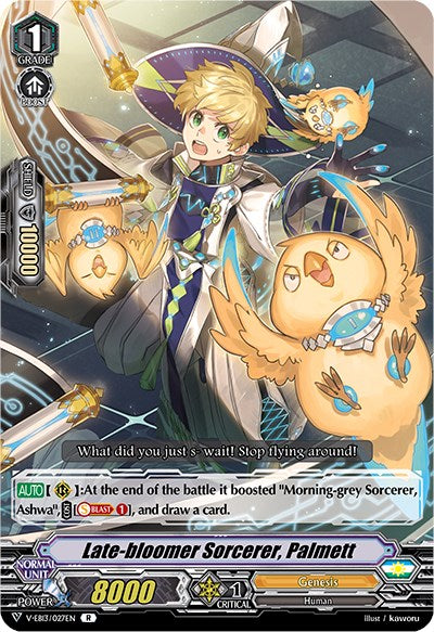 Late-bloomer Sorcerer, Palmett (V-EB13/027EN) [The Astral Force] | Pegasus Games WI
