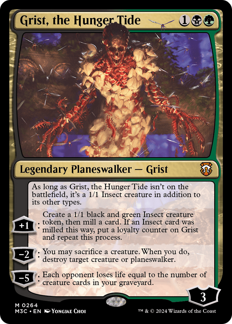 Grist, the Hunger Tide [Modern Horizons 3 Commander] | Pegasus Games WI