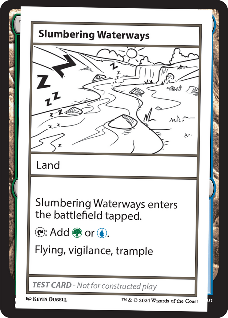 Slumbering Waterways [Mystery Booster 2 Playtest Cards] | Pegasus Games WI