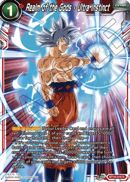 Realm of the Gods - Ultra Instinct (BT16-018) [Realm of the Gods] | Pegasus Games WI