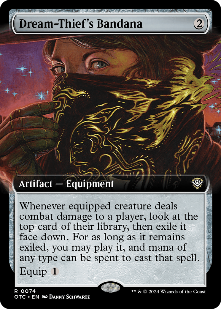 Dream-Thief's Bandana (Extended Art) [Outlaws of Thunder Junction Commander] | Pegasus Games WI