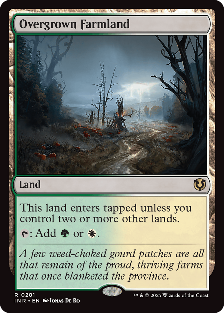 Overgrown Farmland [Innistrad Remastered] | Pegasus Games WI