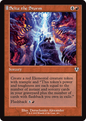 Seize the Storm (Retro Frame) [Innistrad Remastered] | Pegasus Games WI