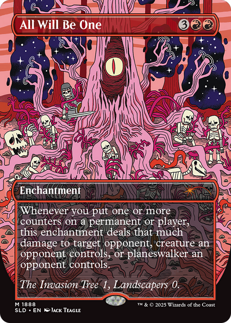 All Will Be One (Rainbow Foil) [Secret Lair Drop Series] | Pegasus Games WI