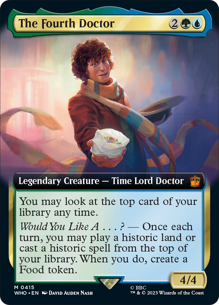 The Fourth Doctor (Extended Art) [Doctor Who] | Pegasus Games WI