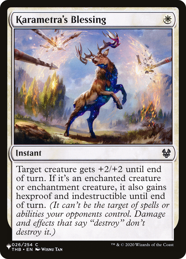 Karametra's Blessing [The List] | Pegasus Games WI
