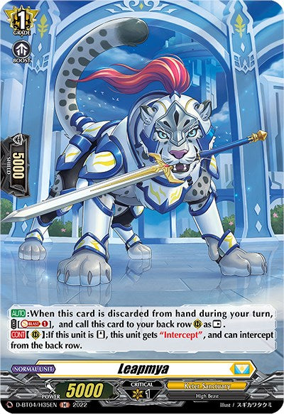 Leapmya (D-BT04/H35EN) [Awakening of Chakrabarthi] | Pegasus Games WI