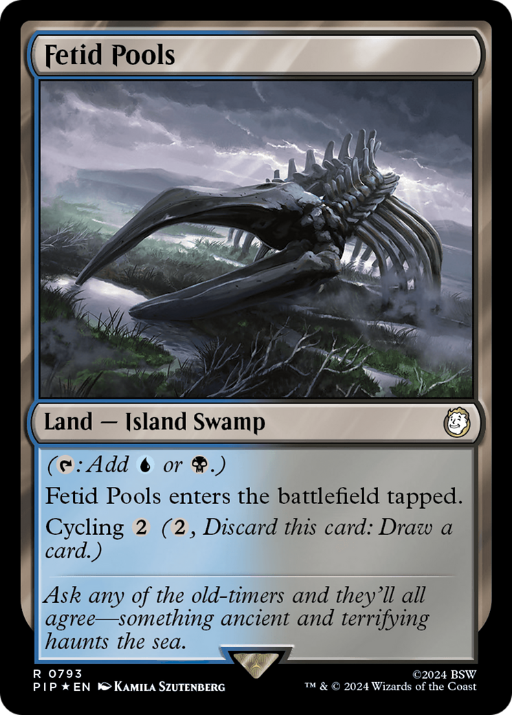 Fetid Pools (Surge Foil) [Fallout] | Pegasus Games WI