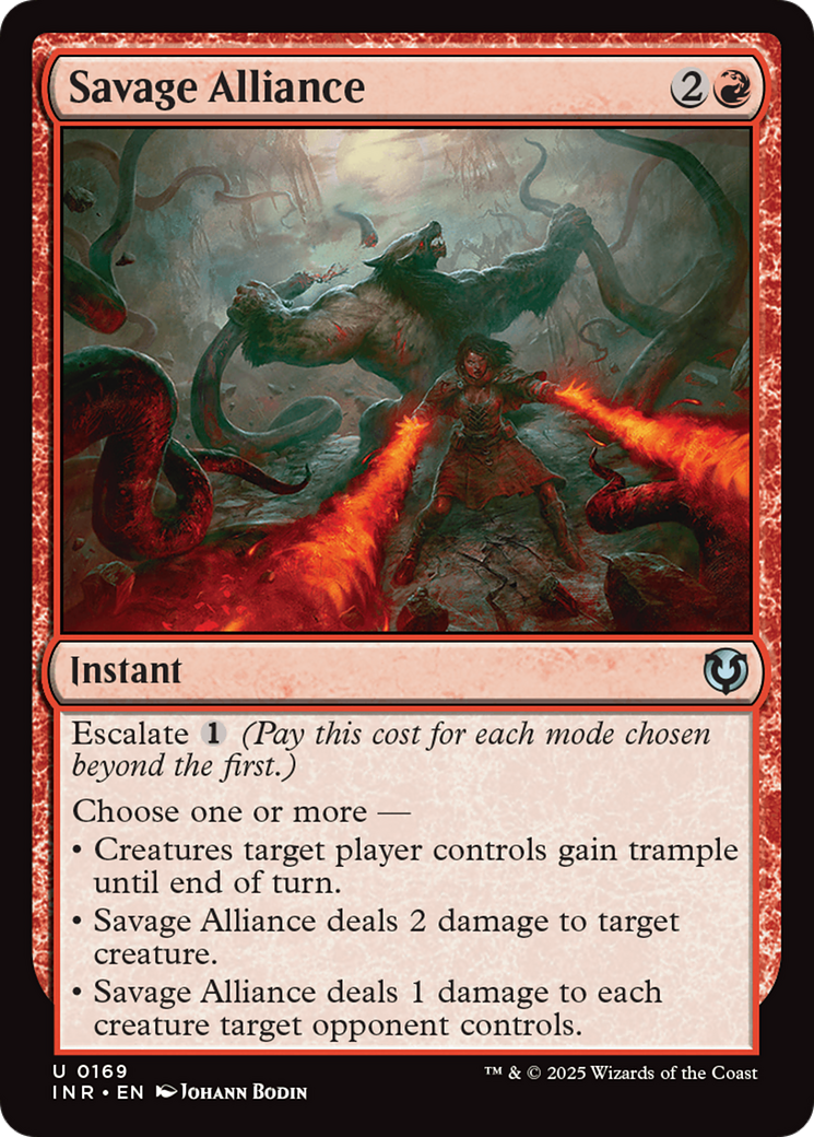 Savage Alliance [Innistrad Remastered] | Pegasus Games WI