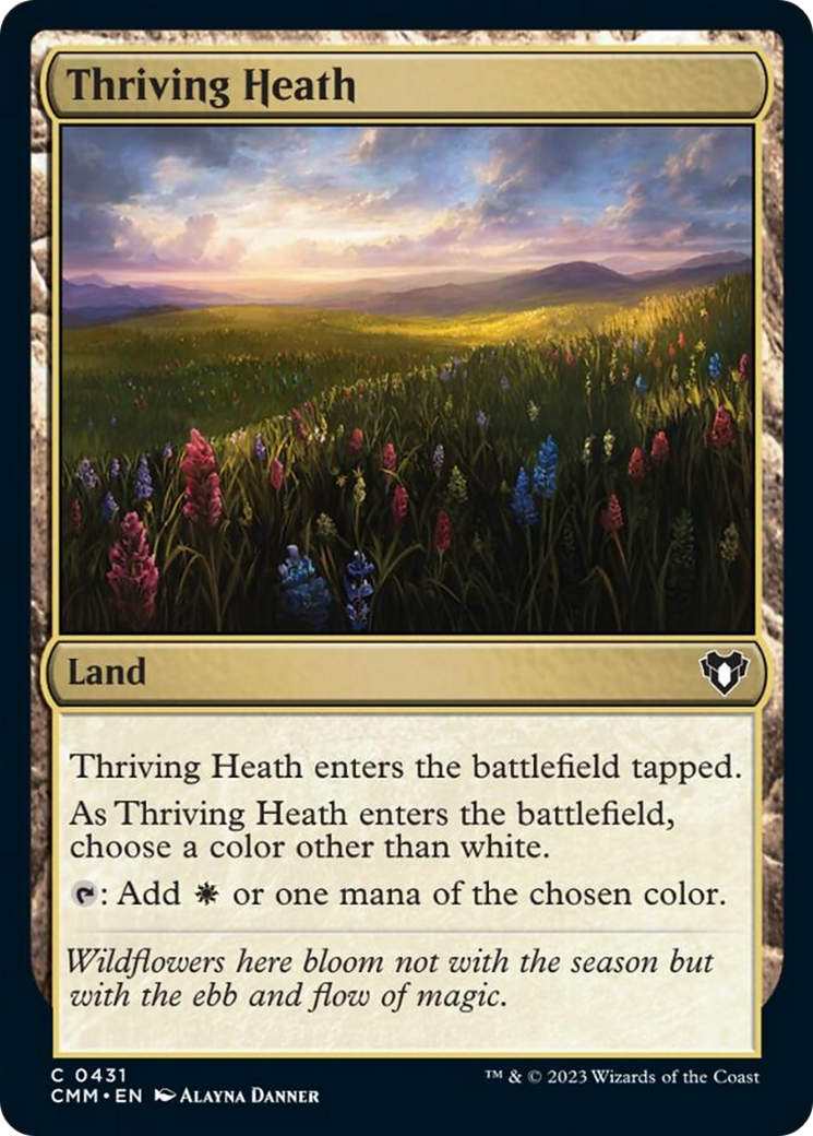 Thriving Heath [Commander Masters] | Pegasus Games WI