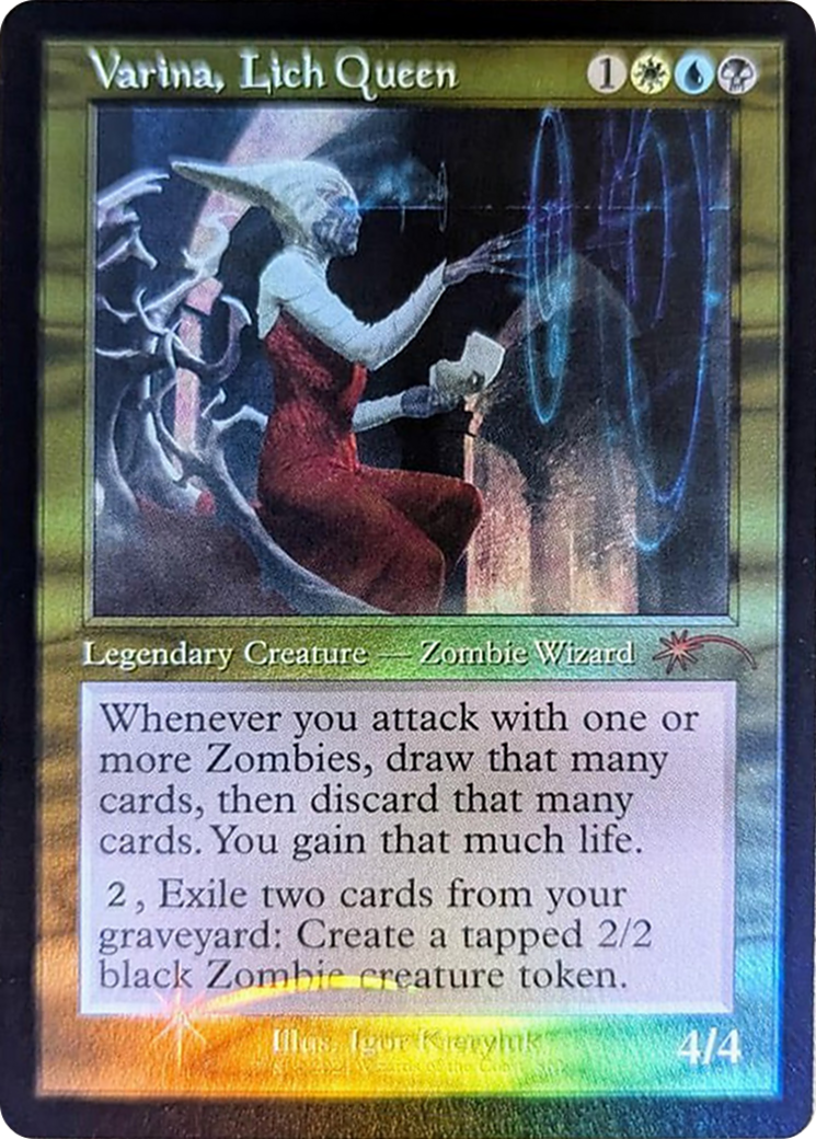 Varina, Lich Queen (Retro Frame) [Secret Lair Drop Series] | Pegasus Games WI