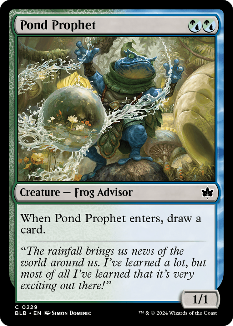 Pond Prophet [Bloomburrow] | Pegasus Games WI