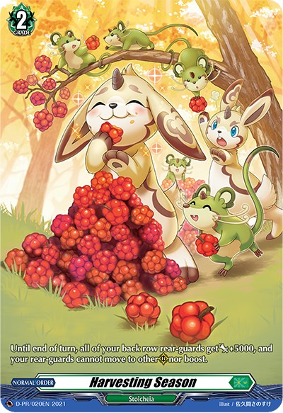 Harvesting Season (D-PR/020EN) [D Promo Cards] | Pegasus Games WI