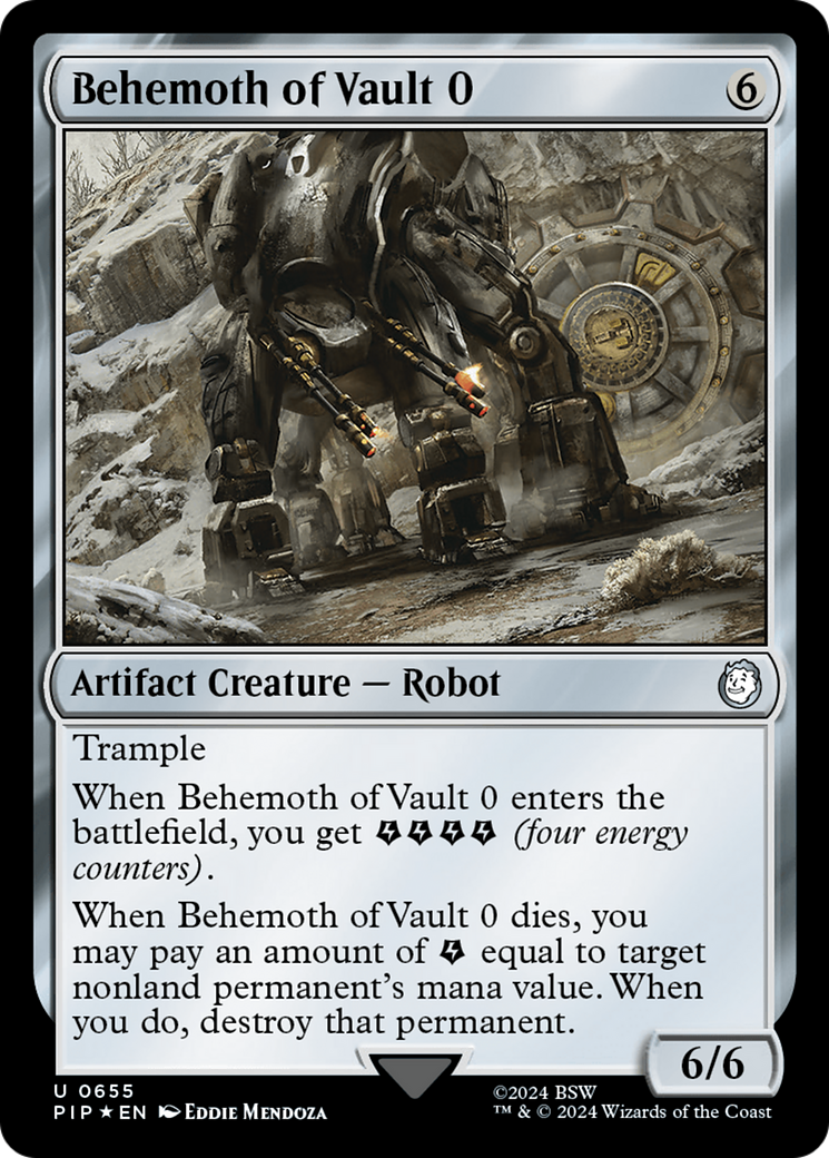 Behemoth of Vault 0 (Surge Foil) [Fallout] | Pegasus Games WI