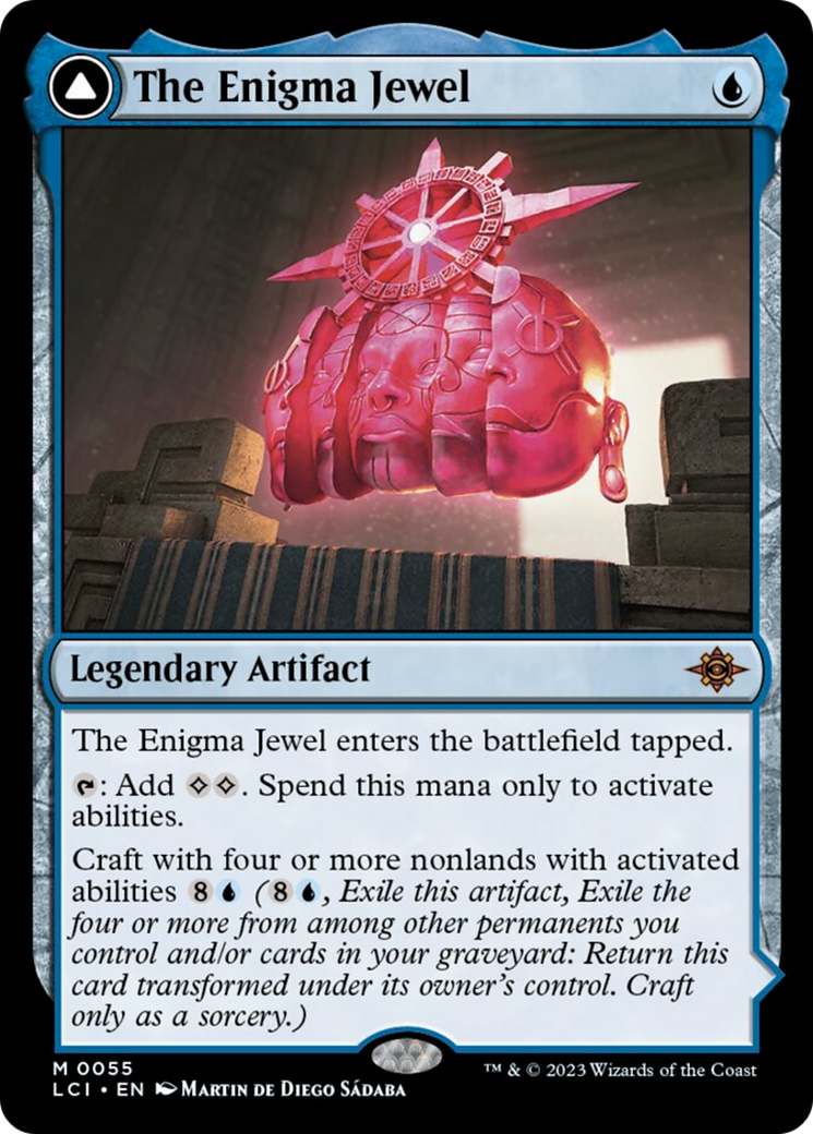 The Enigma Jewel // Locus of Enlightenment [The Lost Caverns of Ixalan] | Pegasus Games WI