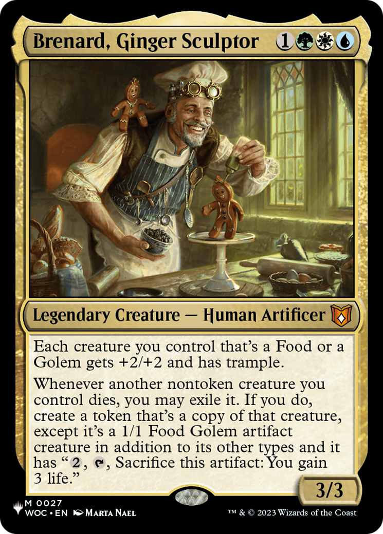 Brenard, Ginger Sculptor (WOC) [The List] | Pegasus Games WI